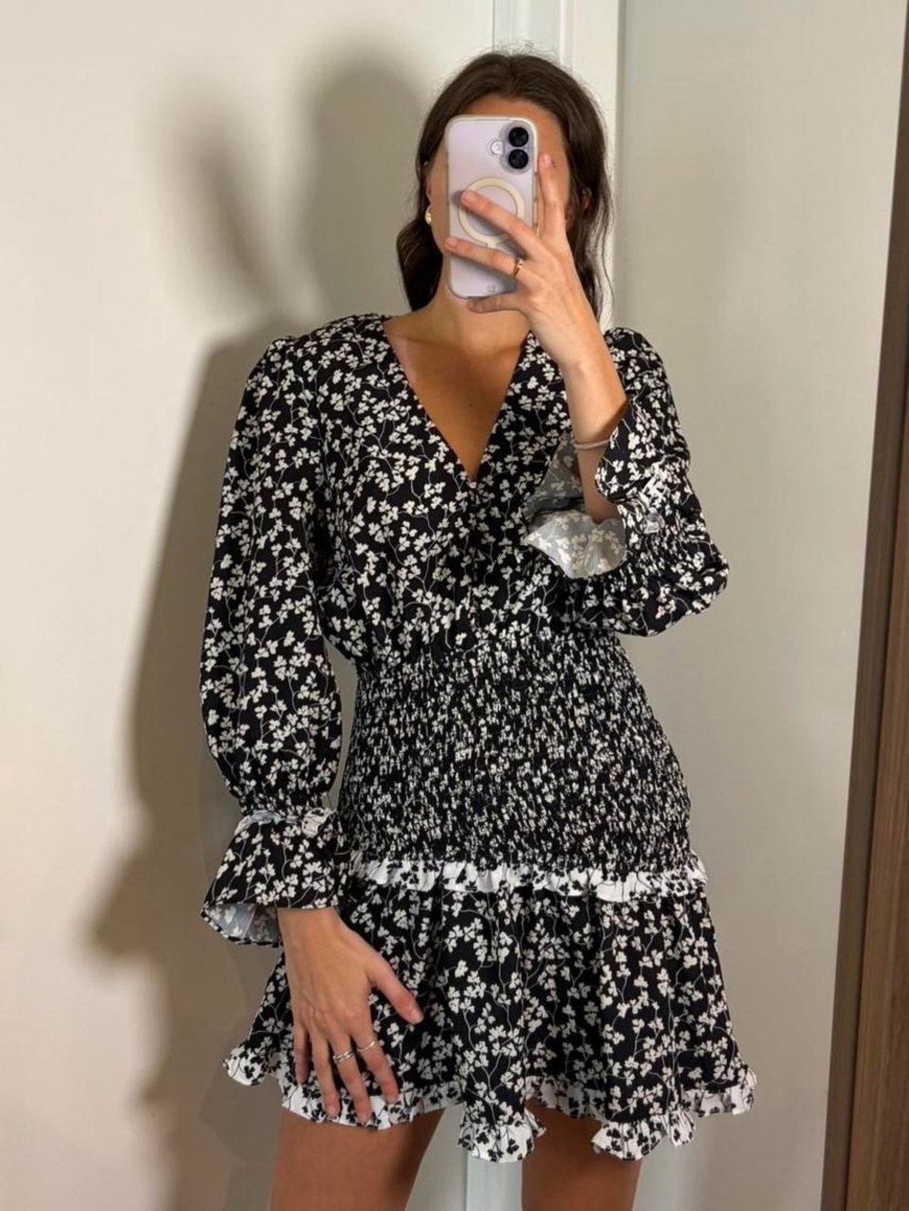 Elliatt floral mini dress
